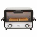 Spt Easy Grasp 2 Slice Countertop Toaster Oven, Glossy White SP476364